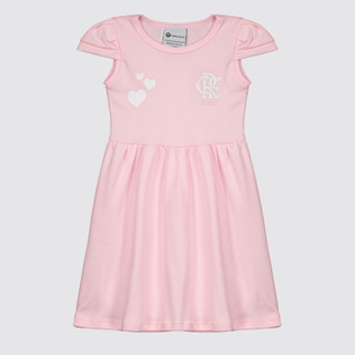 Vestido Flamengo Infantil Rosa em Oferta na Shopee