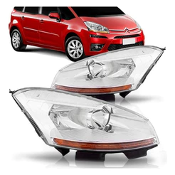 Farol Citroen C4 Grand Picasso 2008 09 2010 2011 2012 Ambar.