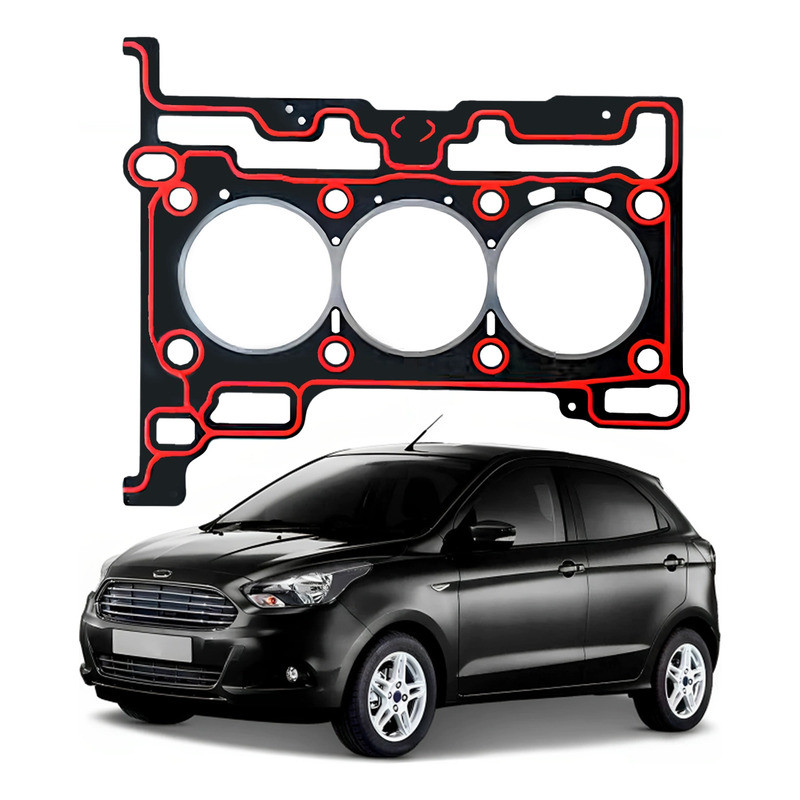 Junta Cabeçote Bastos, New Ka 1.0 12v 2014 A 2017