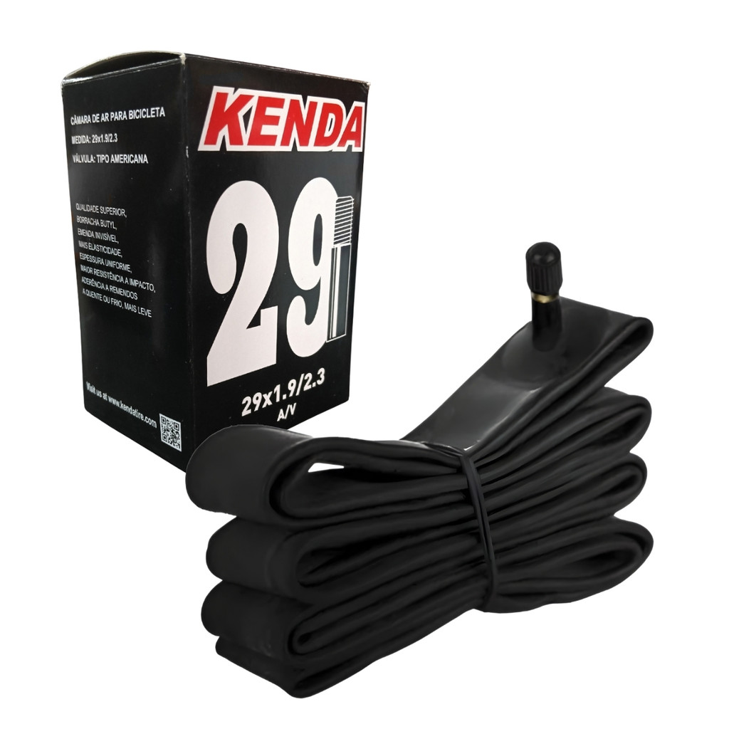 Câmara Schrader Kenda Aro 29 A/V Borracha Butyl
