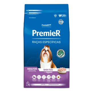 Ração Premier Raças Específicas Shih Tzu Cães Adultos Frango 2,5kg em Oferta na Shopee