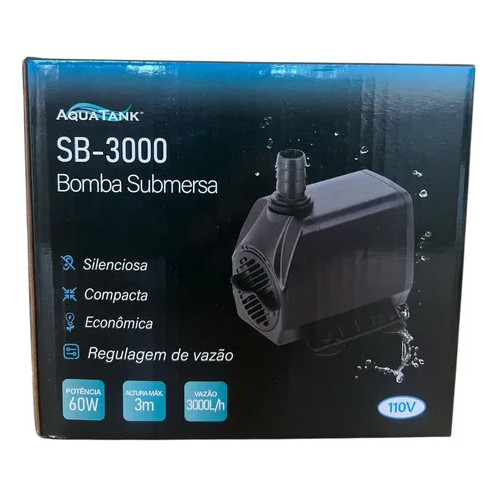 Bomba para aquário Sb-3000 - A bomba potente Produto Para Animais