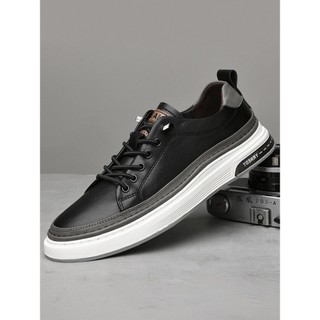 2026 novo estilo primavera masculino couro genuíno sapatos casuais britânico All-Match tênis moda na moda sapatos de cou