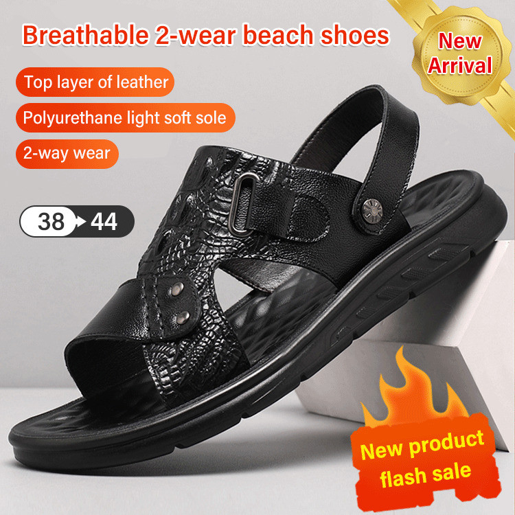 [Estilo Atemporal] Sapatos de Couro Masculinos/Verão/Confortáveis/Casuais/Para o Dia a Dia