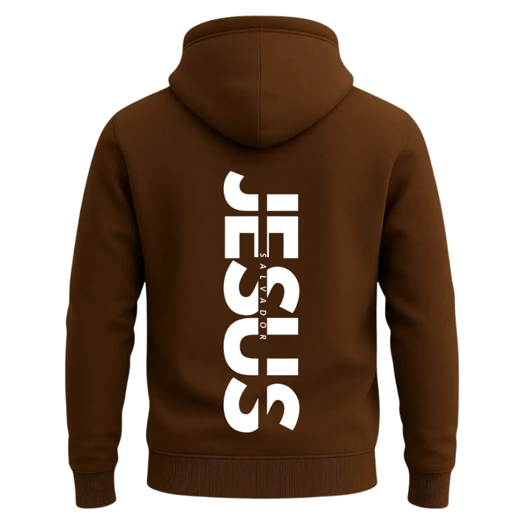 Moletom Cristão Jesus Cristo Personalizado Masculino e Feminino Tecido Premium Blusa Flanelada