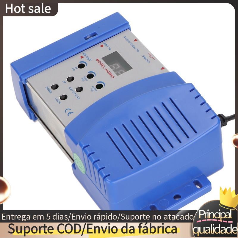 Modulador HD PAL NTSC Formato AV Para Conversor TV Doméstica Plugue Ue