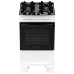 Fogão Mônaco Top Glass 4 Bocas Automático Mesa de Vidro Forno Atlas