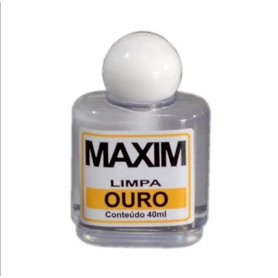 Limpa Ouro Maxim  Liquido para limpar ouro