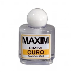 Limpa Ouro Maxim Liquido para limpar ouro