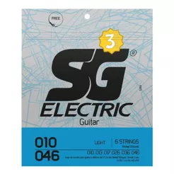 Encordoamento Triple Pack Sg 0.10 P/ Guitarra Light (3 Un.) 5198TP