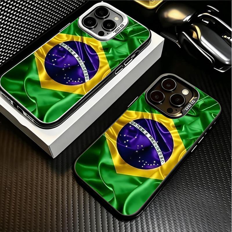 Capinha unissex com tema bandeira do Brasil, ideal para jogos, eventos nacionais e quem ama o país
