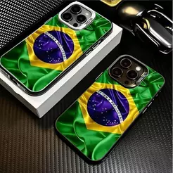 Capinha unissex com tema bandeira do Brasil, ideal para jogos, eventos nacionais e quem ama o país