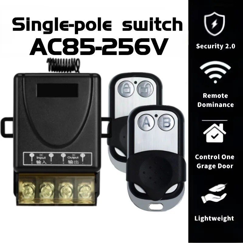 433MHz AC 220V 30A Motor De Fábrica Controle Remoto Interruptor De Bomba De Água Para Eletrodomésticos