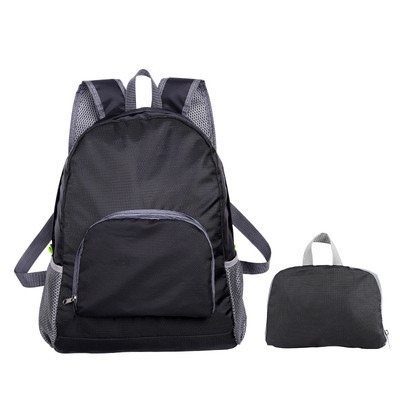 Saco dobrável ao ar livre saco portátil de viagem mochila treinamento classe estudante saco escolar fábrica mais lo