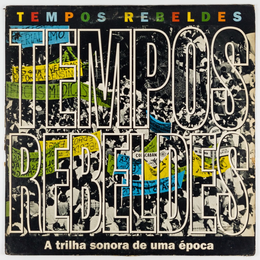 Disco Vinil LP Tempos Rebeldes A Trilha Sonora de uma Época