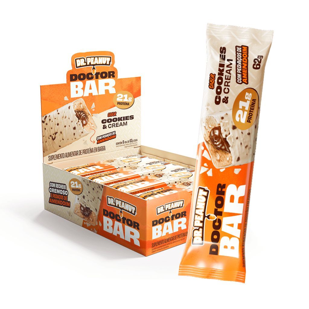 Doctor Bar 8un De 62g Doctor Peanut