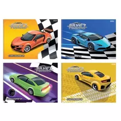 CADERNO CALIGRAFIA 1/4 48 FOLHAS SILVER – SÃO DOMINGOS - UNITÁRIO E SORTIDO
