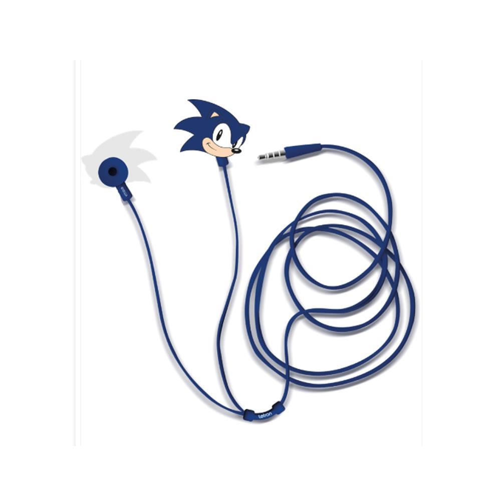 FONE DE OUVIDO SONIC INTRA AURICULAR COM FIO 1.2M E MICROFONE NO CABO - 10315