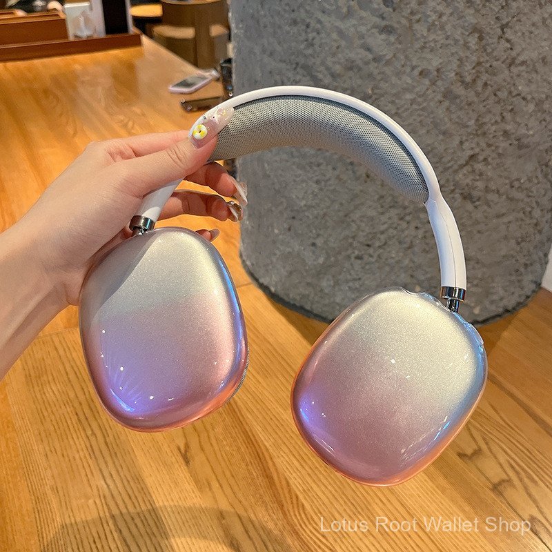 Capa Protetora para Fones de Ouvido Bluetooth AirPods Max 2, Capa Transparente p
