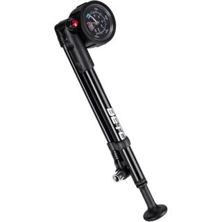 Bomba de Ar de Alta Pressão BETO - (400 PSI Máx.) para Suspensão Dianteira e Traseira de Bicicleta MTB com Válvula Schra