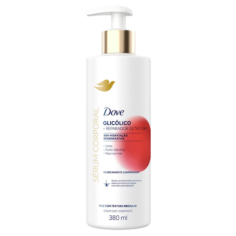 Sérum Hidratante Corporal Dove Glicólico + Reparador 380ml