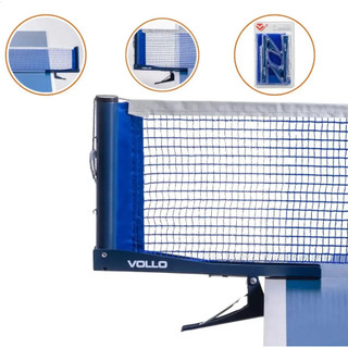 RedeTênis De Mesa Ping-pong C/Suporte Alicate Nylon Vollo Az