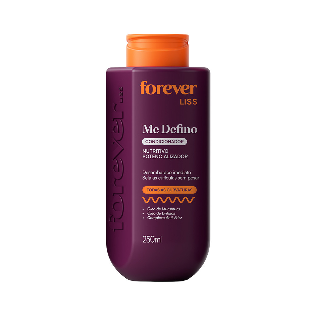 Condicionador Nutritivo Me Defino Forever Liss 250ml