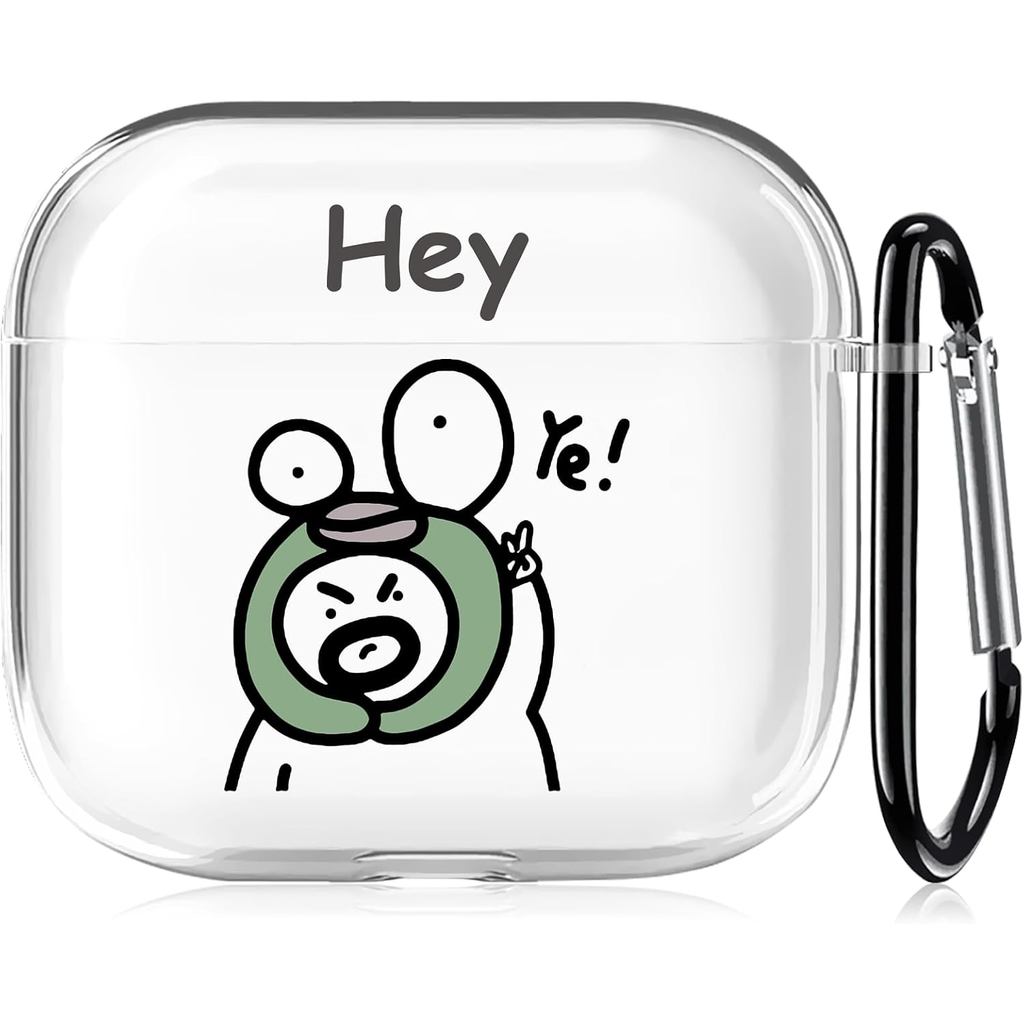 Capa para AirPods de 4ª Geração, Design Fofo e Engraçado, Capa para AirPods 4, T