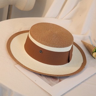 Chapéu de palha feminino para o verão, chapéu de sol para mulheres, chapéu de praia com proteção solar, chapéu panamá fr
