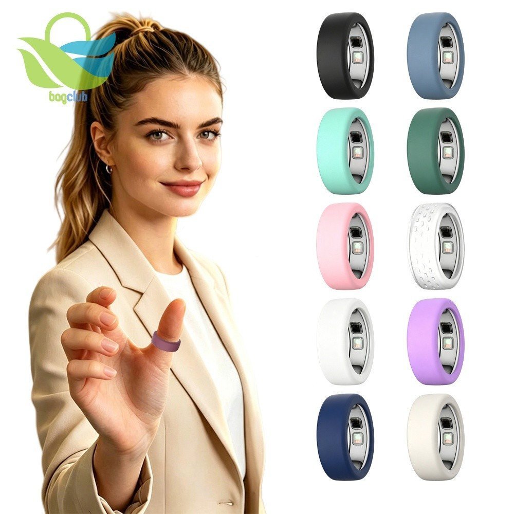 Capa protetora para o anel inteligente Oura Ring 5, feita de silicone macio para evitar arranhões, adequada para homens 