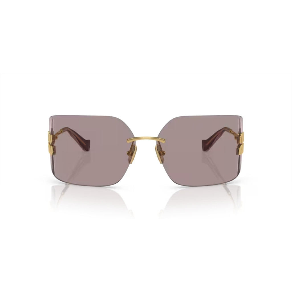 Óculos de Sol Miu Miu Ouro Feminino 0MU 54YS 5AK06I80