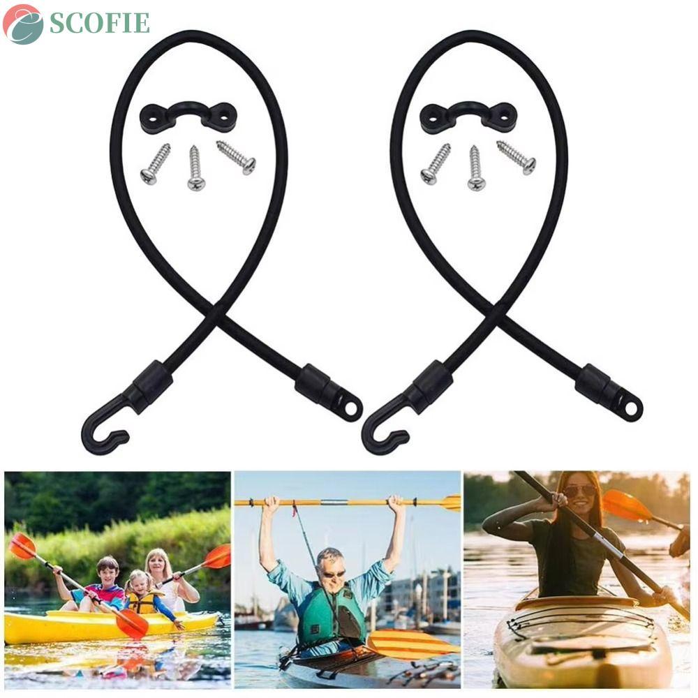 Suporte Para Domador De Vara SCOFIE , Alça De Pesca Elástica Ajustável Barco , Fivela De Fixação , Corda De Caiaque