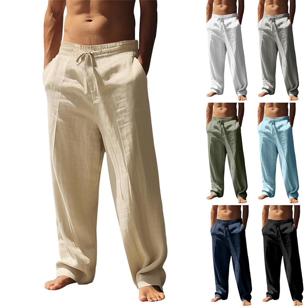 Masculino Casual Solto Respirável Esportes Calças Compridas Estilo Hip Hop Confortável Leve Elegantes