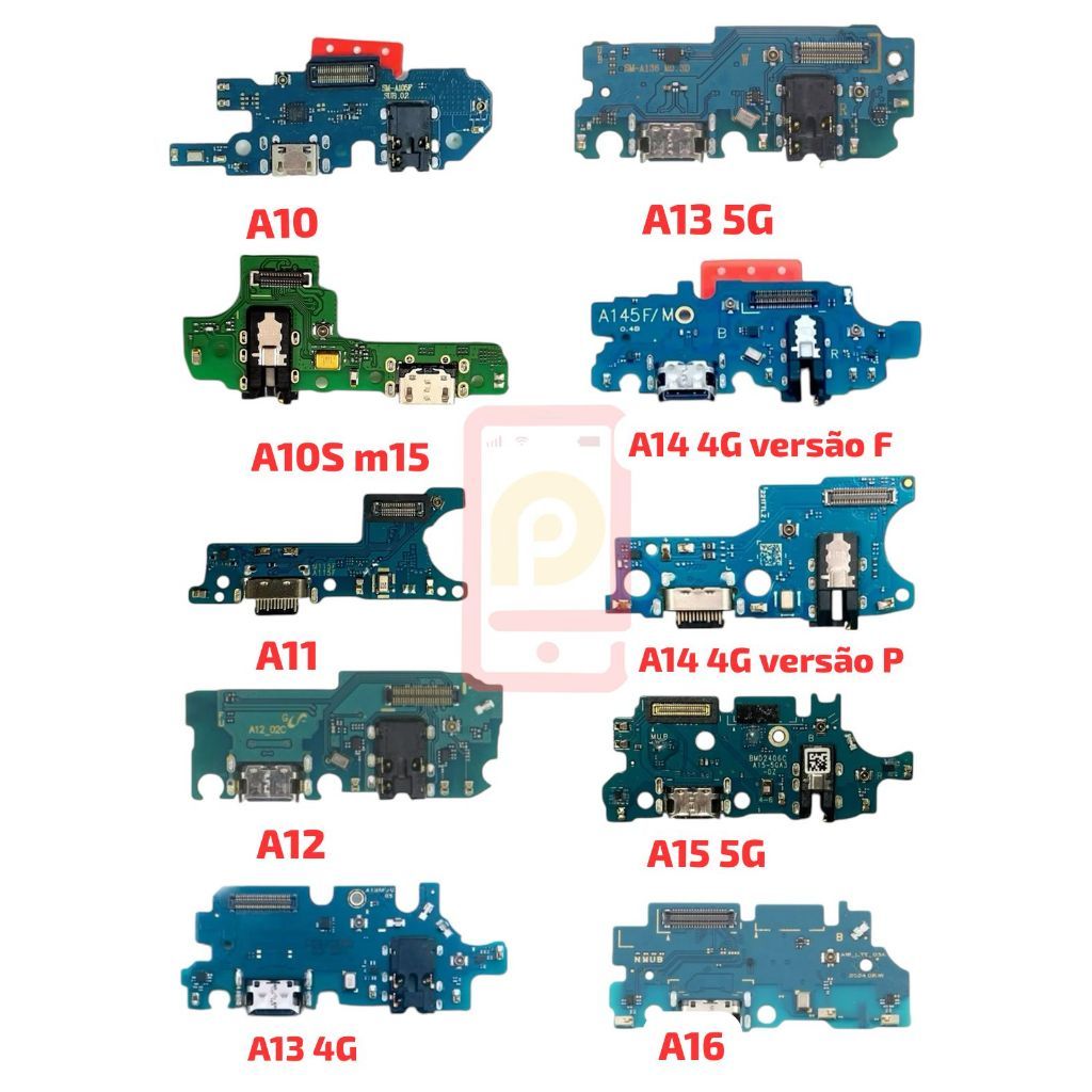 Placa De Carga Conector TURBO Para A10/A11/A12/A13/A14/A15/A16/A10S/A20S envio mesmo dia