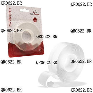 Fita Dupla Face Extra Forte Transparente Fita Mágica Fita Adesiva 18mm x 5 Metros