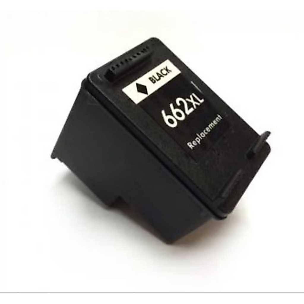 Cartucho de tinta 662xl (Preto) compatível com impressoras: 2516, 3516, 3546, 2546, 1516, 4646, 2646