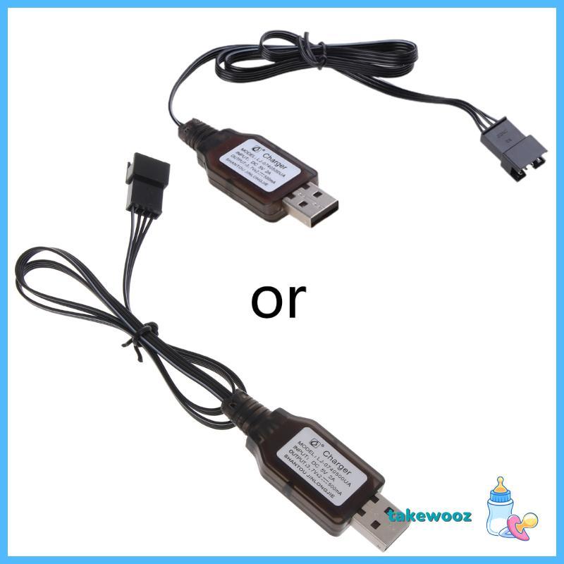 TAKE 7 4V SM-4P Carregador USB RC Poderoso Lancha Brinquedos