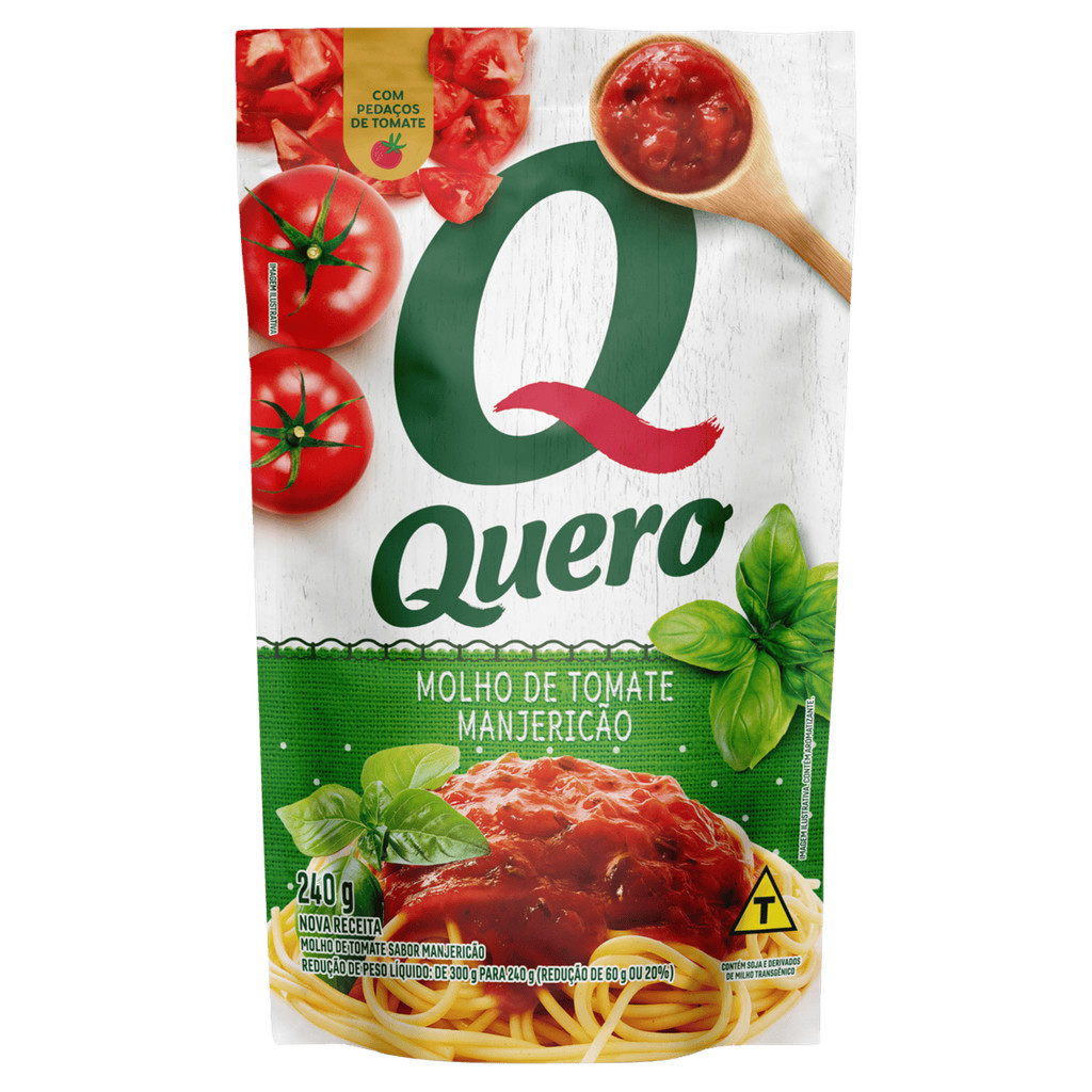 Quero Molho Manjericão 240g