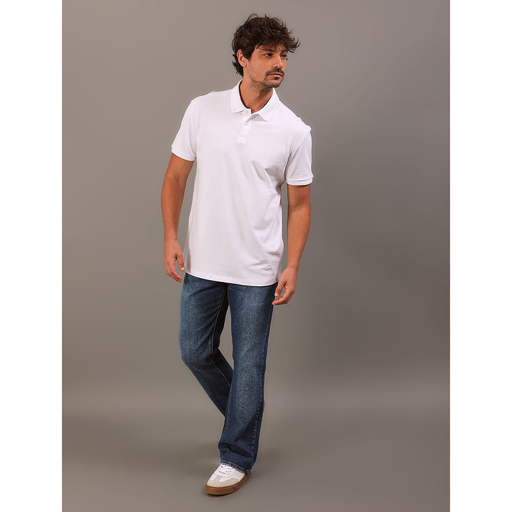 Imagem Calça Jeans Boot Cut 5 Pockets - Azul Médio