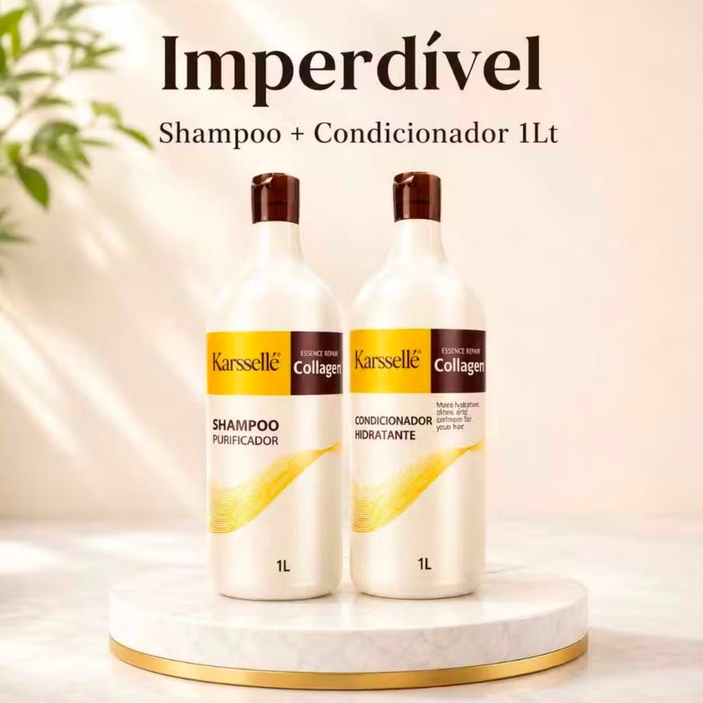 Kit Shampoo 1L + Condicionador 1L