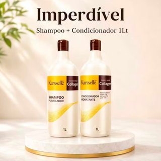Kit Shampoo 1L + Condicionador 1L