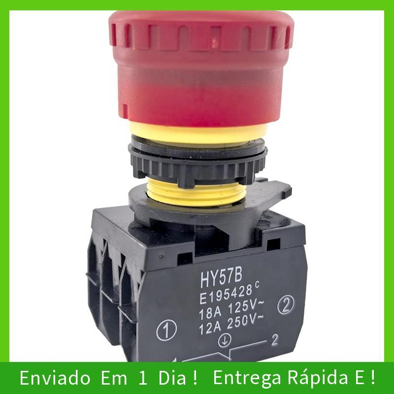 - joyce HY57B Interruptor De Parada De Emergência Industrial Botão Para Equipamentos De Eletrodomésticos Industriais
