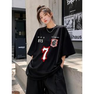 Camiseta Street Bts 7 Army Final Show 100% Algodão Edição Limitada Tour Kpop Básica Lançamento