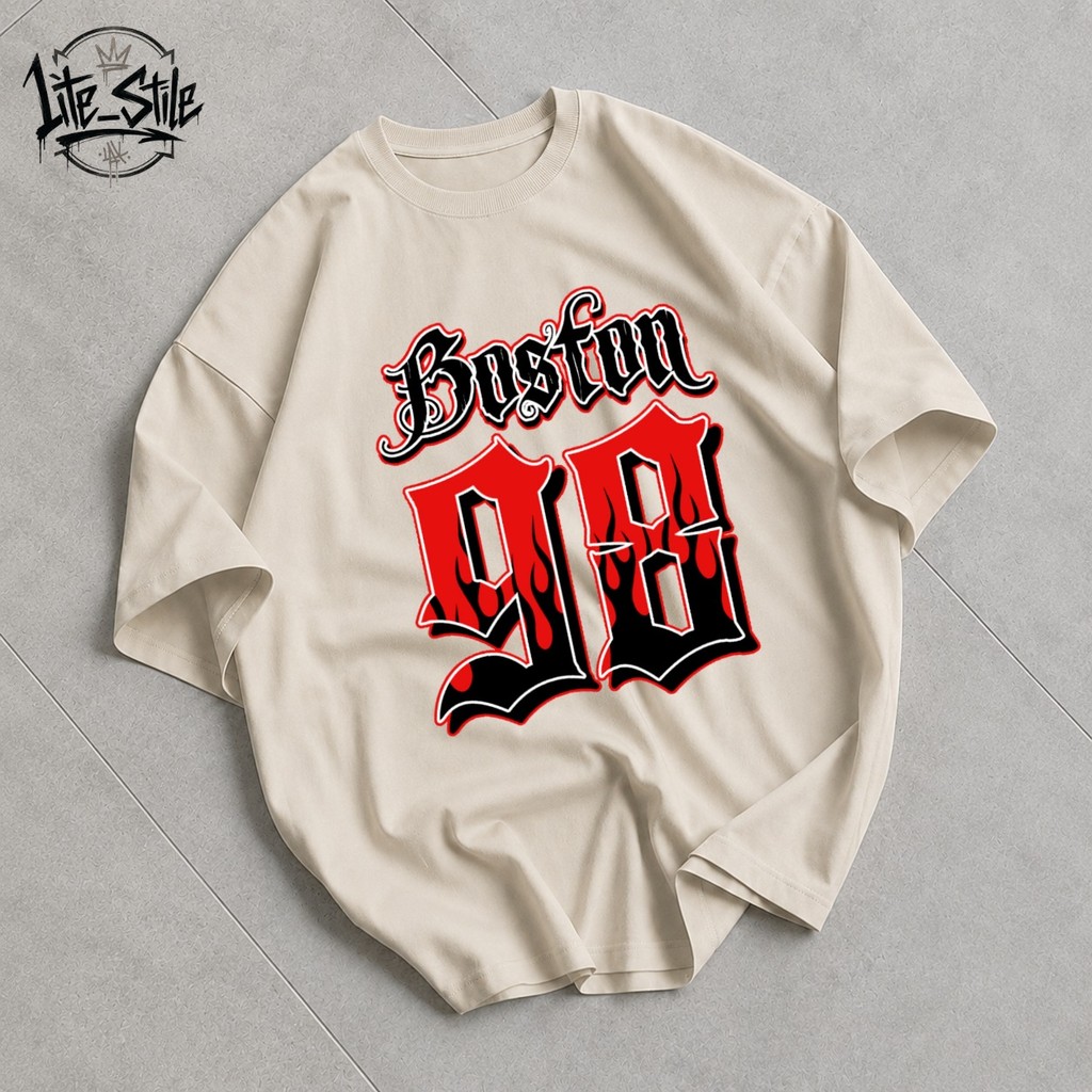 Camiseta Básica Estampa 98 Streetwear Unissex 100% Algodão Premium Moda de Rua Lançamento Envio Imediato