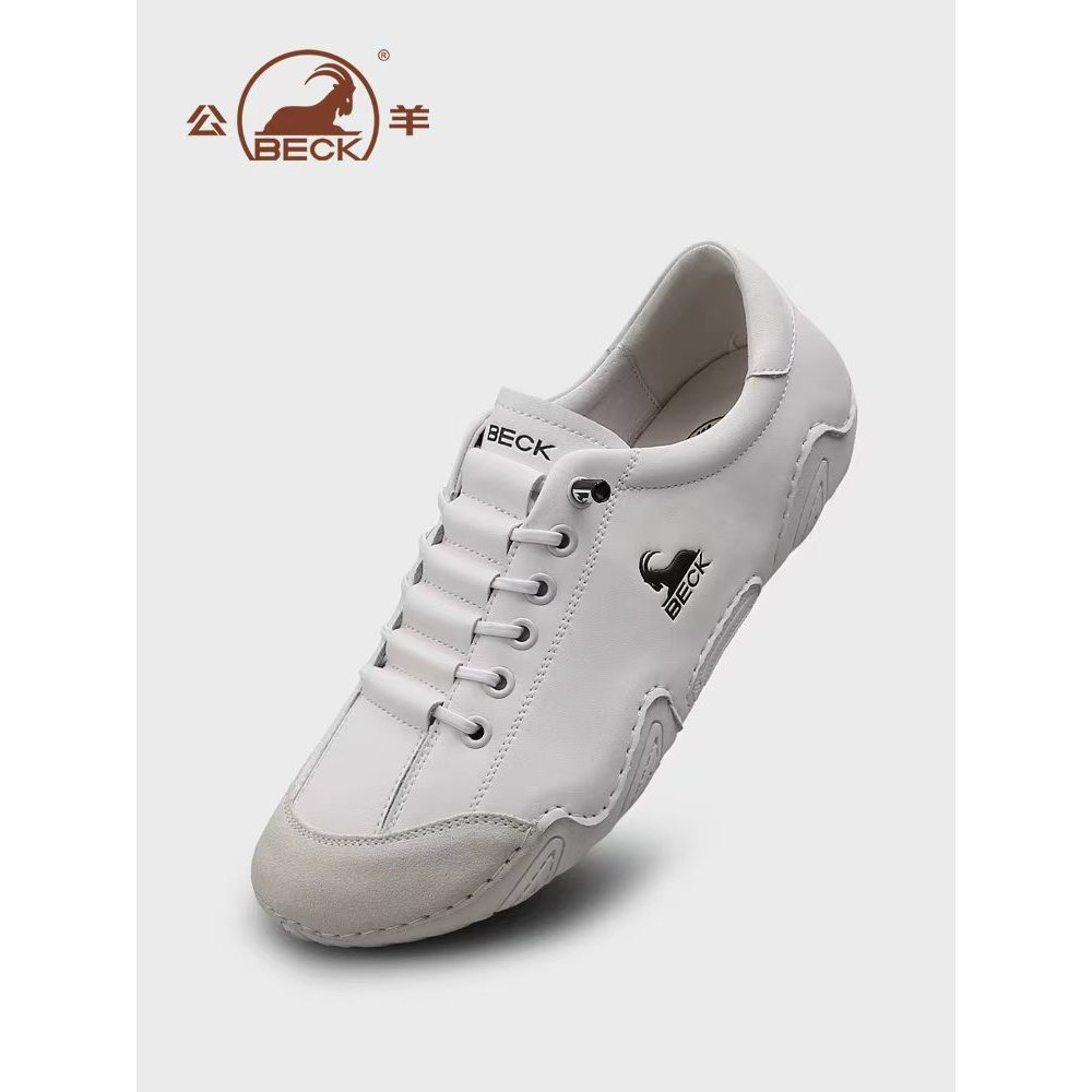 Sapatos masculinos 2026 primavera novo estilo sapatos casuais masculinos sapatos esportivos leves sapatos de couro mascu