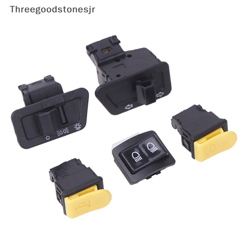 Conjunto De Interruptores De Motocicleta TGS 5 Unidades : Farol , Buzina , Dimmer , Sinal De Mudança E Partida JR