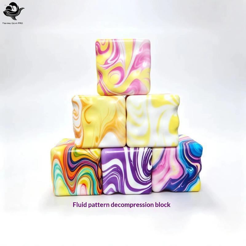 PFG Squeeze Brinquedos Para Crianças Adultos Em Forma De Queijo Colorido Recuperação Lenta Alívio Do Estresse Brinquedo 
