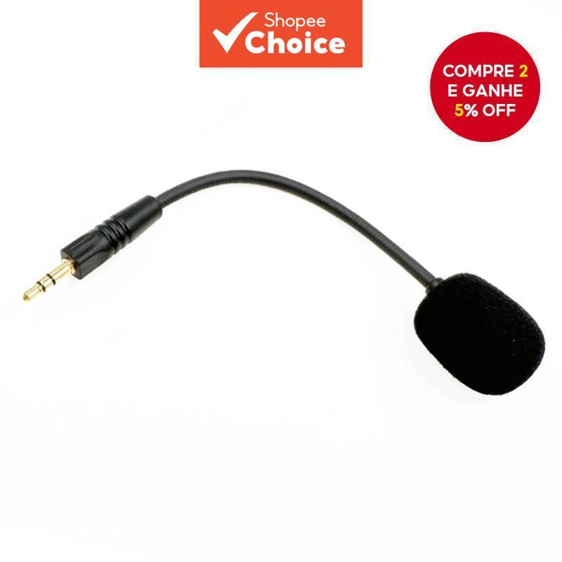 Microfone removível com cancelamento de ruído de 3,5 mm para acessórios do headset Havit H2002d