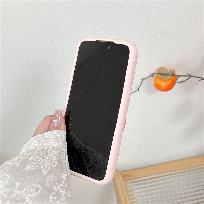 15promax suporte tridimensional dos desenhos animados Apple 16 adequado para iphone14 mãos 13 pacotes resistente a queda