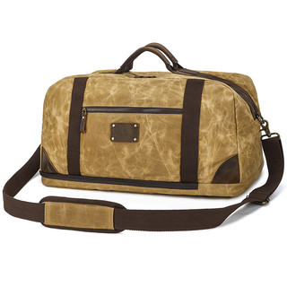 Cross-Border Retro grande capacidade saco de viagem saco de bagagem Casual lona ombro cross-corpo saco de viagem bolsa M